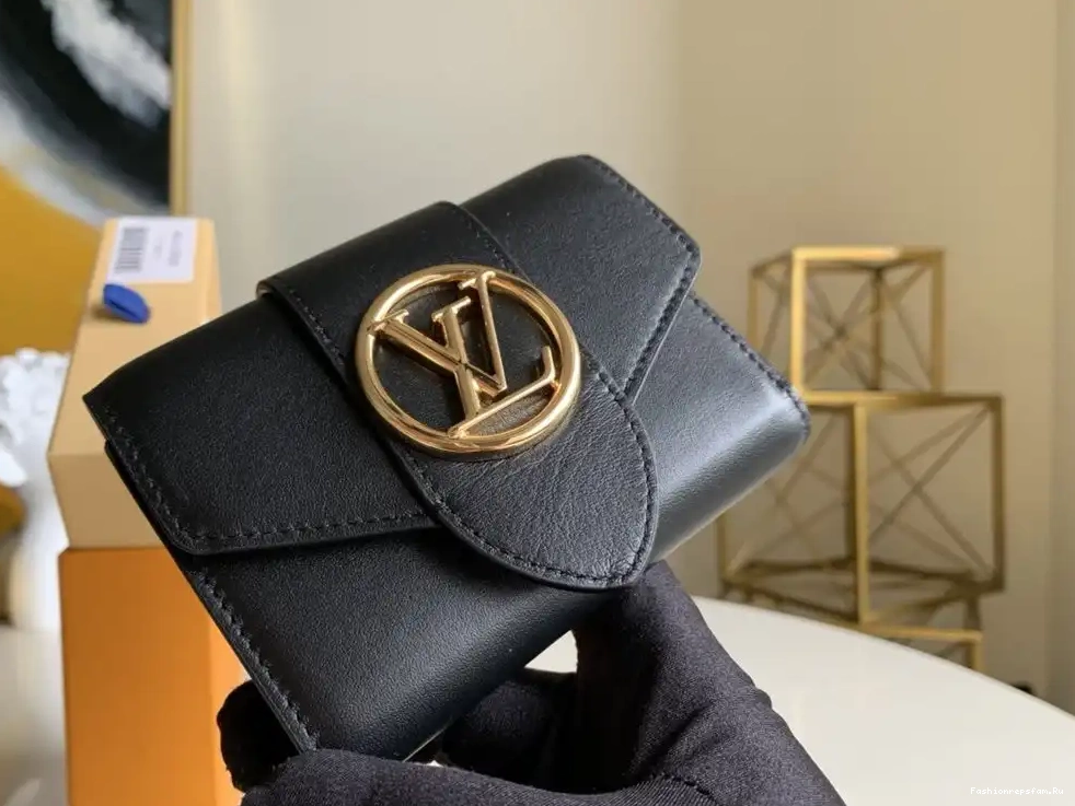 FS CHEAP LOUIS PONT WALLET COMPACT VUITTON 9 0523